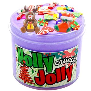 12 Pack Christmas Butter Slime <b>Set</b>; Children's Party Small Gift; Soft and Non-sticky Stress Relief Toy Slime Making - Product Image 6