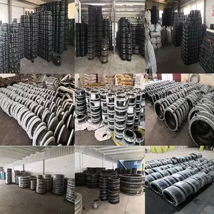 Supply Water Gas Oil Flexible Rubber Expansion Joint Pipe Fittings Coupling 18 Pipeline Connection Stainless Steel Flange
