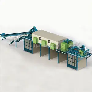 Fully Automatic City garbage recycling machine to energy Municipal Waste rubbish sorting line