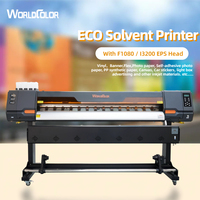 Machine d'impression éco-solvant 1,8 m avec tête d'impression I3200 F1080 pour la production d'autocollants et de bâches