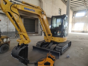 Nouvelle arrivée, excavatrice KOMATSU PC50, d'origine japonaise, d'occasion, hydraulique, à chenilles, avec prix compétitif à vendre - Product Image 2