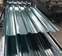 Produits en acier plat revêtu, tôles de toiture en acier galvanisé ondulé, machine à tôlerie en acier galvanisé à prix compétitif