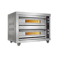 Fours commerciaux en gros à bas prix ; Construction en acier inoxydable ; Idéaux pour la cuisson du pain, des pizzas et des desserts.