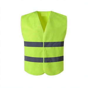 Chaleco de Seguridad Reflectante ANSI Clase 2 para Construcción en Exteriores, Económico, Transpirable, de Poliéster, Alta Visibilidad - Product Image 3