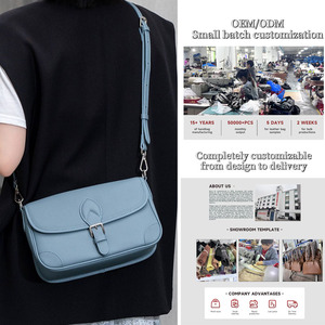 Sac à main pour femme en cuir véritable personnalisé en gros, design de luxe, sac à bandoulière grande capacité, sac bandoulière simple OEM/ODM - Product Image 1