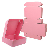 Boîtes d'emballage pliables en carton kraft rigide ondulé avec logo personnalisé, pelliculage mat, vente en gros pour chaussures et chaussettes, matériaux recyclés