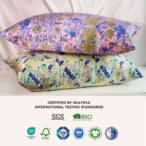 <span class=keywords><strong>Funda</strong></span> de almohada de seda de morera 100% con estampado de 16 momme, <span class=keywords><strong>funda</strong></span> de almohada de seda de morera pura de alta calidad, logotipo personalizado suave - Product Image 6