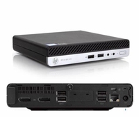 Mini PC de bureau HP ProDesk 400 G5 i5-9500T/i7-9700T/ i9-9900T 8G 256G