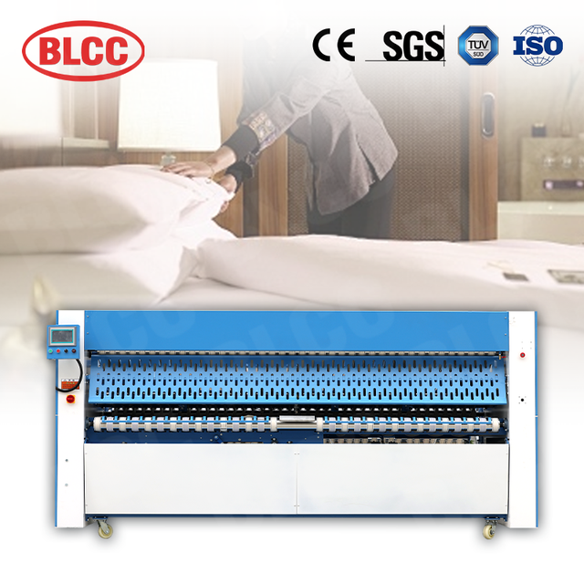 Industrial Laundry Clothes Shirt Textile Fabric Folding Machine Hotel Towel Roll Bed Sheet Folder Folding Machine