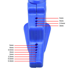 Pinces à ongles en plastique de 0,3 mm à 5 mm pour usage intérieur et bricolage - Product Image 1