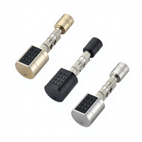 Cerradura de Cilindro Inteligente Euro, Cerradura Digital Ajustable Tuya Smart Lock, Aplicación TTLock, Reemplazo de Cerraduras Mecánicas Antiguas