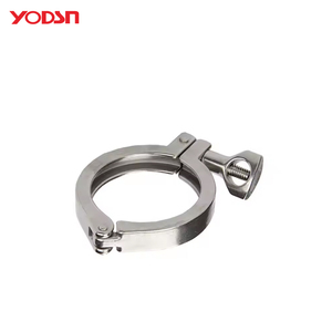 Bán buôn SS316L kim duy nhất phát hành nhanh chóng kẹp thép không gỉ Kẹp với mù cap ống ferrules inch Hệ thống đo lường - Product Image 5