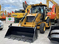 Kedatangan Baru CAT 430F 430 Mini Backhoe Loader Bekas Murah CAT420F CAT430F JCB 3CX 4CX Harga Rendah Retro Loader Digger Kondisi Baik
