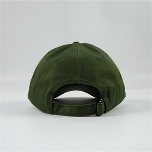 कस्टम पुरुष उच्च गुणवत्ता वाले 108*56 कॉटन टवील रबर पैच बेसबॉल कैप प्रिंट टेप स्पोर्ट्स कैप ऑलिव में - Product Image 4