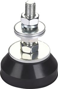 Pieds en caoutchouc pour climatiseur d'extérieur Retekool, base amortissante, support anti-résonance, coussin en caoutchouc, base de siège, gros pieds - Product Image 4