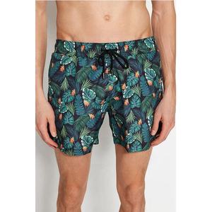 Pantalones cortos de <span class=keywords><strong>surf</strong></span> para hombre al por mayor, bañador en blanco de color azul con bolsillo - Product Image 5