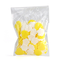Savon en papier portable pour les soins de la peau amincissant et nettoyant avec des parfums de noix de coco et de jasmin