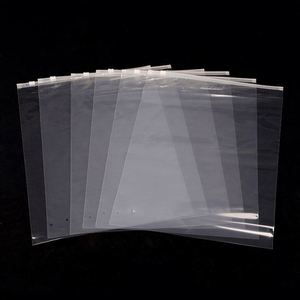 Sacs d'expédition personnalisés en polyéthylène mat dépoli transparent avec fermeture éclair pour vêtements, t-shirts, chaussettes, biodégradables et recyclables – Créez votre propre marque - Product Image 2