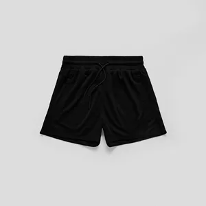 Vente en gros de shorts d'entraînement de gymnastique vierges shorts d'athlétisme pour entraînement fitness à sec résistant à la sueur performance active shorts de gymnastique pour hommes