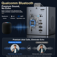 ULT-unite 2026 Breveté 100W Charge 10Gbps Données Bluetooth 6.0 5W Double Haut-parleurs Webcam 1080P Hub de Bureau Tout-en-un