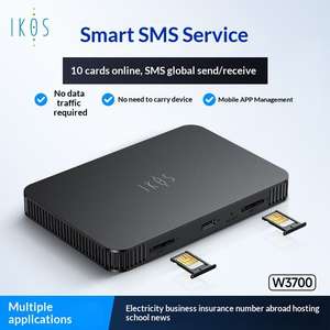 Receptor de SMS Inteligente IKOS W3700, Doble Tarjeta SIM, Doble Modo de Espera, Compatible con Todas las Redes, Protección para Negocios de Comercio Electrónico, Seguro, Compatible con Ikos K7, K7s, W3800, K1 - Product Image 3