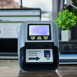 Détecteur de devises multifonction N18 avec compteur de billets à 4 fonctions de détection et construction en plastique pour USD et <span class=keywords><strong>EUR</strong></span> - Product Image 1