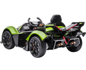 Voiture électrique <span class=keywords><strong>Lamborghini</strong></span> V12 Vision Gran Turismo sous licence, batterie 24V, moteur 35W4, télécommande 2.4G pour enfants de 3 à 8 ans - Product Image 4