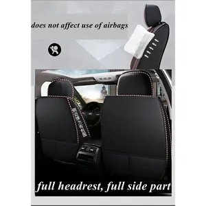 Nouveauté, accessoires de haute qualité, housse de siège en cuir, housse de siège de voiture confortable, universelle - Product Image 5