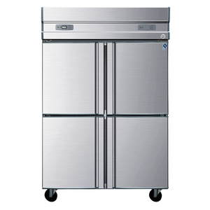 Équipement de réfrigération industrielle pour cuisine commerciale, réfrigérateur vertical 900L, double porte, double température, refroidissement par air / double température - Product Image 2