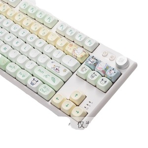 Pochacco <b>Keycaps</b> Moa Height <b>Pbt</b> Full Set Cute Customized English Universal Compatible - Product Image 5
