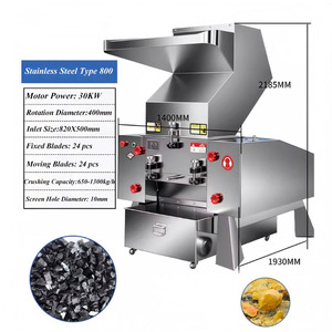 Cassava Leaves Grinding <b>Pepper</b> Sugar Herbs Grain Spice Food Crusher Machine - Product Image 3