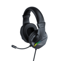 Headset Gaming On-Ear & Over-Ear Grosir Pabrik 3.5+USB dengan Mic Peredam Kebisingan Fones De Ouvido untuk PC Meja Laptop Gaming