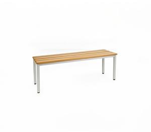 Appendiabiti Moderno da Parete in Metallo e Panca Contenitore per Soggiorno dal Design Regolabile - Product Image 6