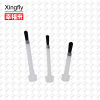 Guangzhou Xingfly Nylon Vernis À Ongles Colle Gel Polish Brosse Cheveux Blancs et Noirs avec Haute Visibilité et Durabilité