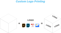 Bloc-notes personnalisé avec logo, imprimé sur 4 faces, avec palette en bois, pour fournitures scolaires et de bureau.
