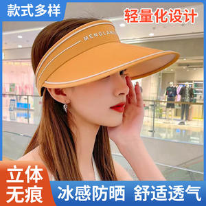 Visera de Sol Menglandi Ajustable con Protección UV, Transpirable, para Verano, para Exteriores, Protector Facial para Mujer - Product Image 5