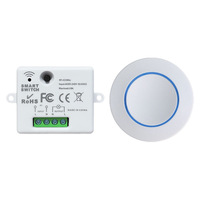 Interrupteur intelligent sans fil RF433 AC85-265V 10A, télécommande sans fil, pas de câblage requis, contrôleur marche/arrêt pour lumières et lampes