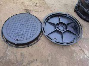 Couverture <span class=keywords><strong>de</strong></span> <span class=keywords><strong>trappe</strong></span> marine en <span class=keywords><strong>fonte</strong></span> ductile robuste EN124 D400 Cadre Marque MAXIN Traitement <span class=keywords><strong>de</strong></span> surface au bitume noir Sécurité routière - Product Image 3