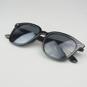 Feirong 2023 Fashion Design Classic Party Beach Unisex Black Big Frame Square MEN Custom promotional Wholesale sunglasses