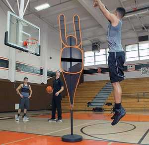 Maniquí de Entrenamiento de Baloncesto Ajustable con Base de Acero Resistente, Maniquí de Defensa para Prácticas de Tiro, Servicio OEM - Product Image 4
