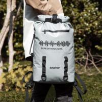 SINOTOP 30L gris noir 500D PVC hommes mode OEM/ODM étanche à l'eau sac à dos sec sac étanche pour le Trekking