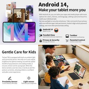 2025 नवीनतम 12 इंच का टैबलेट एंड्रॉइड 14 टैबलेट, 12 जीबी रैम 512 जीबी रोम डुअल 4 जी सेलुलर टैबलेट 8000 - Product Image 4