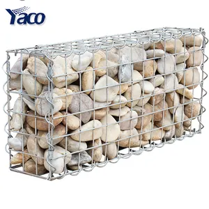 Yachao Galfan 100x50x100cm溶接亜鉛-Alワイヤメッシュ蛇籠ボックス