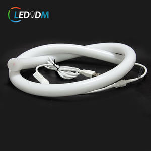Extérieur Rgb Ic 5V 12V 24V 1M 2M Décoratif Silicone <span class=keywords><strong>Tube</strong></span> Magique Flex Voiture Vélo Étanche Néon Bande Led Lumière - Product Image 4