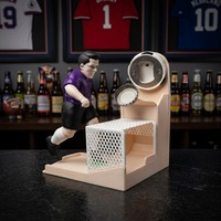 Nouveauté : Décapsuleur de bière en forme de green de golf imprimé en 3D, figurines interactives de golfeurs, attrape-capsules, gadgets de bar en gros