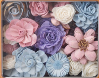 Diffuseur de parfum en bois de Sola aux styles variés, fleurs séchées naturelles faites à la main, accessoires pour diffuseur à bâtonnets, décoration d'intérieur personnalisable