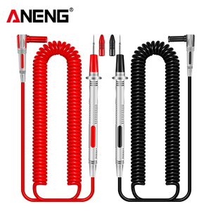 ANENG PT2010 20A 1000V マルチメーター薄型先端ニードルユニバーサルマルチメータープローブスプリングテストリードワイヤーペンケーブルメーターテスターキット - Product Image 1