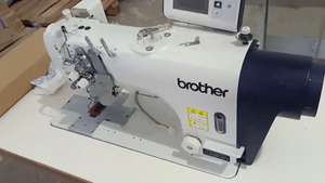 Nouvelle machine à coudre à <span class=keywords><strong>double</strong></span> aiguille informatisée Brother T-8752D, machine à point noué à <span class=keywords><strong>double</strong></span> aiguille 8752 avec grand crochet - Product Image 3
