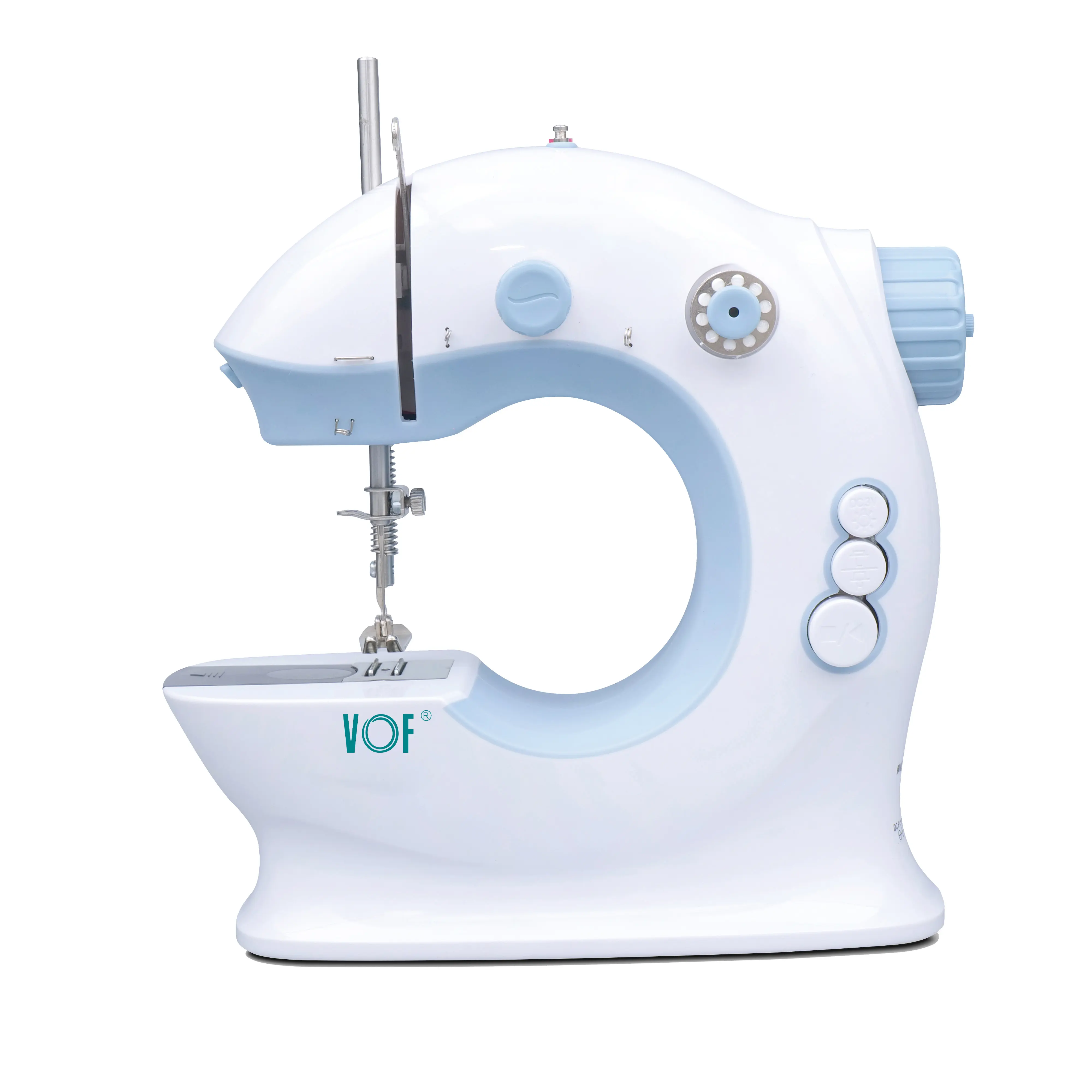 CE CB UKCA VOF home use mini machine a coudre table top small children's sewing machine FHSM-213