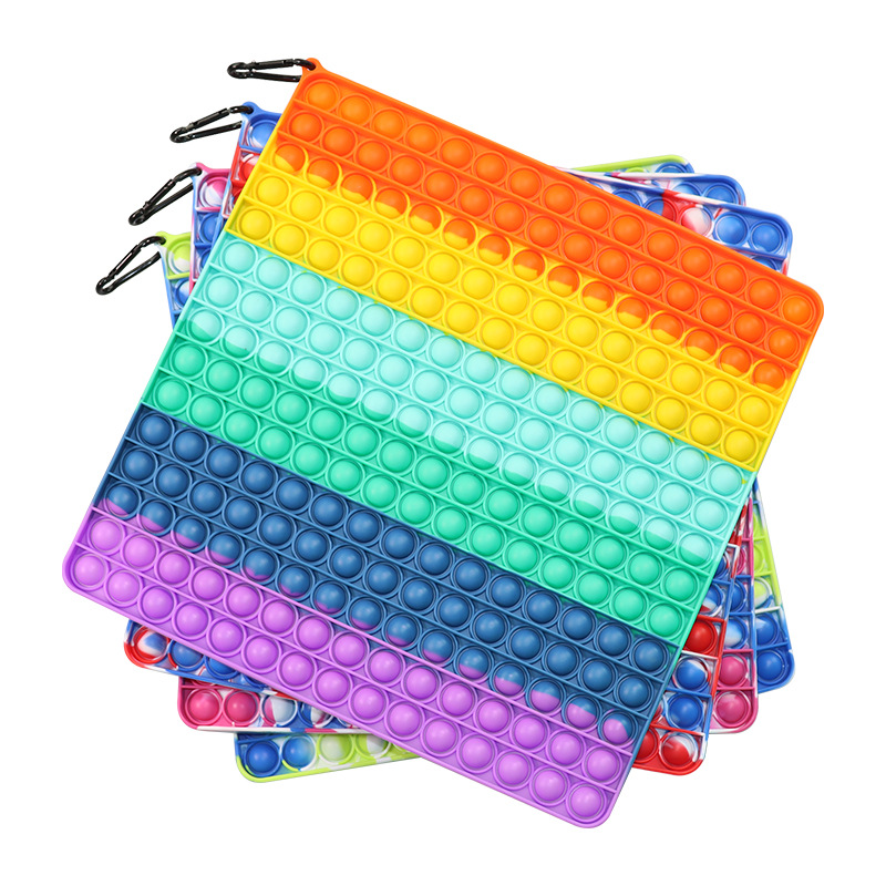 Оптовая продажа 30 см снять стресс негабаритных беспокойная игрушка с новой большой Jumbo, встроенный в транспортное средство пуш-ап огромный пузырей игрушки